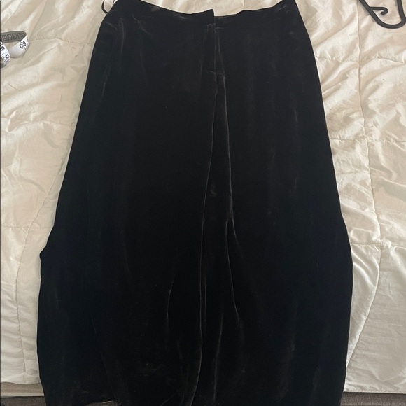 J. Peterman Black Velvet Pants - Picture 1 of 5